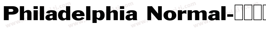 Philadelphia Normal字体转换